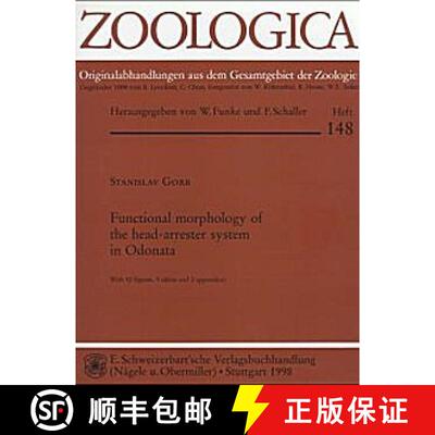 预订 Functional Morphology of the Head-Arrester System in Odonata [9783510550357]