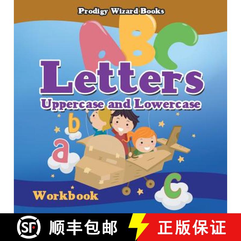 【2-3周达】Letters: Uppercase and Lowercase Workbook | PreK-Grade K - Ages 4 to 6 [9781683239086]