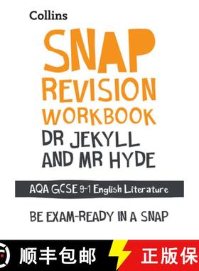 【3-4周达】Collins GCSE 9-1 Snap Revision - Dr Jekyll and MR Hyde Workbook: New GCSE Grade 9-1 Englis... [9780008355296]