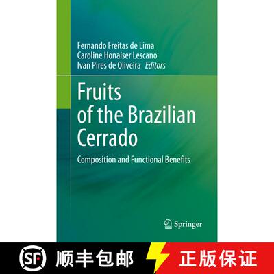 【3-4周达】精装 Fruits of the Brazilian Cerrado : Composition and Functional Benefits [9783030629489]