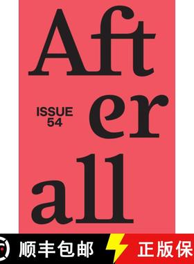 【3-4周达】Afterall: Fall/Winter 2022, Issue 54 Volume 54 [9781846382628]