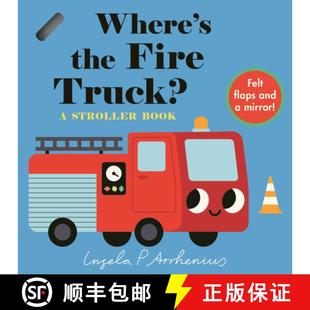 Lift Sensory Flap the Book Truck? Interactive Fire 9781536241501 with... Where 4周达 The Stroller