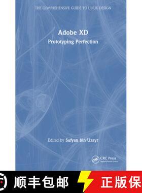 【3-4周达】精装 Adobe XD: Prototyping Perfection [9781032606804]