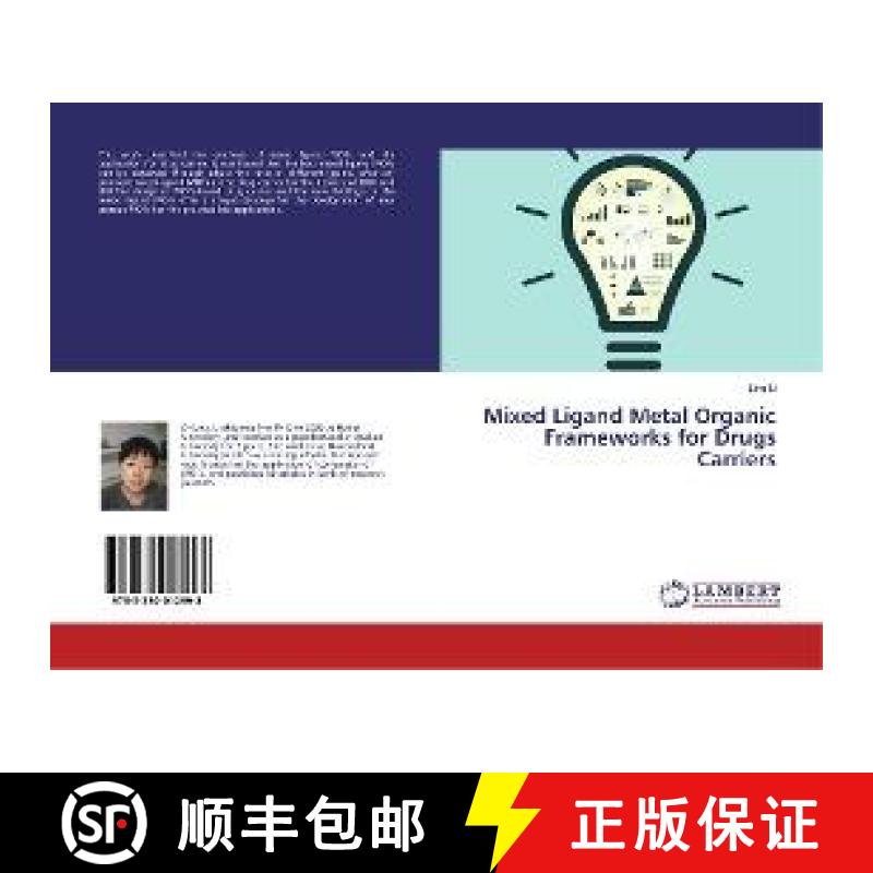 预订 Mixed Ligand Metal Organic Frameworks for Drugs Carriers [9783330012998]