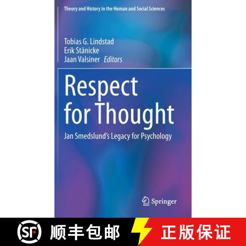 【3-4周达】Respect for Thought : Jan Smedslund's Legacy for Psychology [9783030430658]