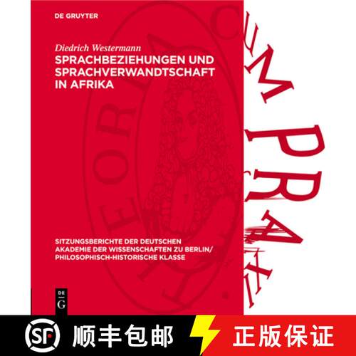 【3-4周达】精装 Sprachbeziehungen Und Sprachverwandtschaft in Afrika [9783112726846]