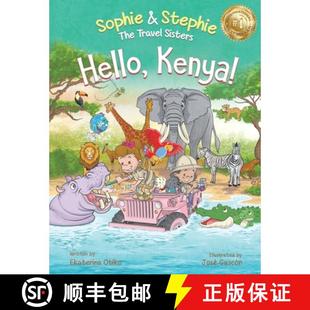 Book Hello Safari Picture Children Ages Animal 9781959490043 for Kids Kenya 预订 Adventure