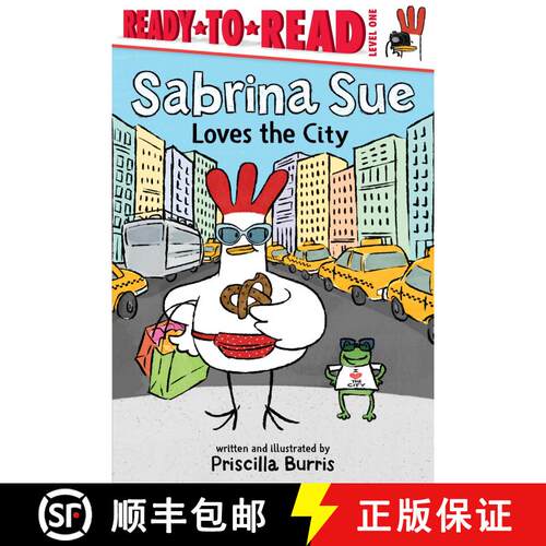 【3-4周达】Sabrina Sue Loves the City: Ready-to-Read Level 1 [9781665900386]