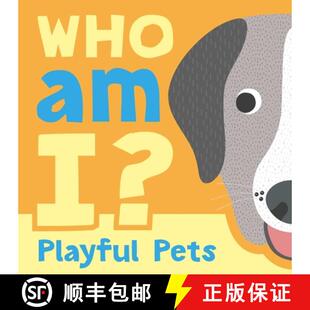 Book Flap The Lift for Toddlers Babies 9781803684147 Playful 4周达 Game Who Pets Guessing Interactive
