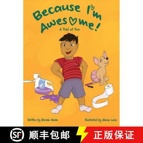 【3-4周达】Because I'm Awesome! A Trail of Fun: Autism Children's Book Series [9781737152293]