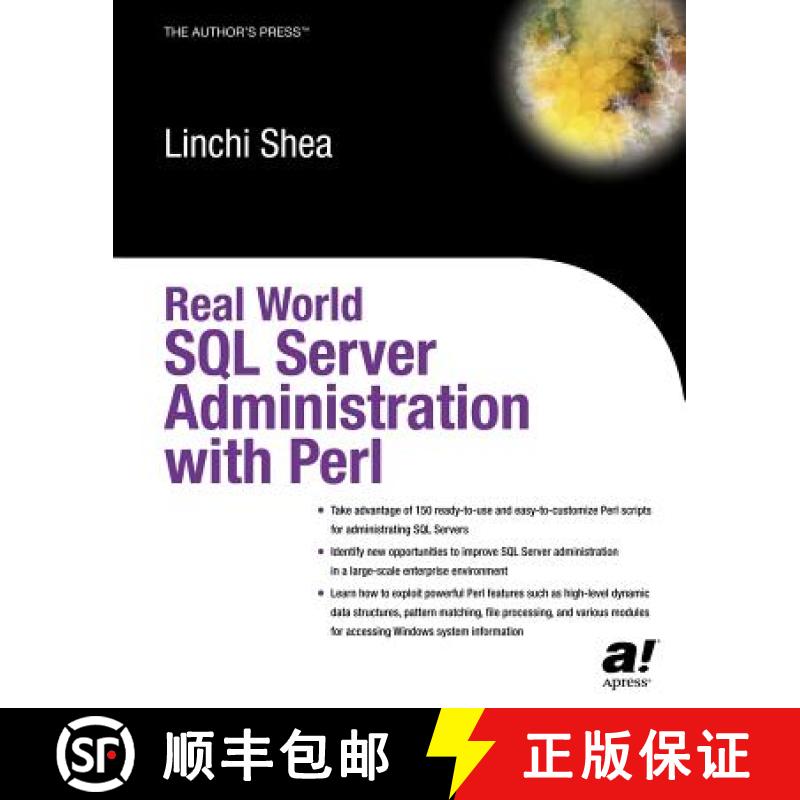 预订 Real World SQL Server Administration with Perl [9781590590973]