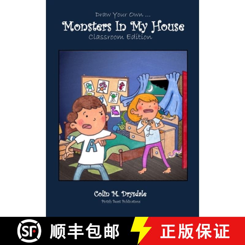 【3-4周达】Draw Your Own Monsters In My House - Classroom Edition [9781909832756]