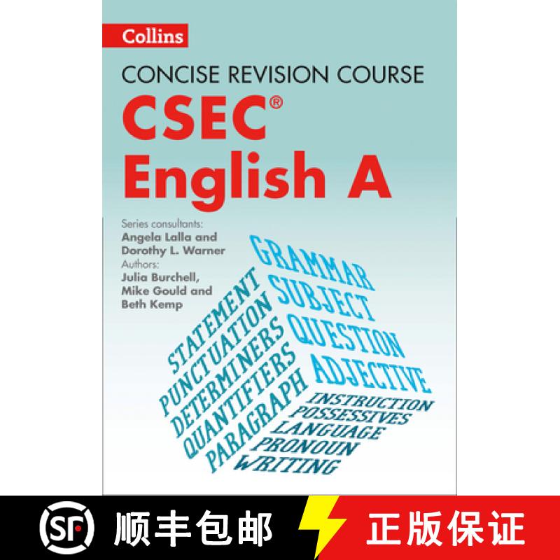【3-4周达】Concise Revision Course - English a - A Concise Revision Course for Csec(r) [9780008208134]