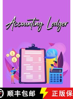 【3-4周达】Accounting Ledger Book: Simple Accounting Ledger for Bookkeeping - Big Size - 120 Pages [9786196863681]