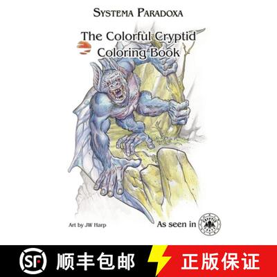 【3-4周达】The Colorful Cryptid Coloring Book [9781965266229]