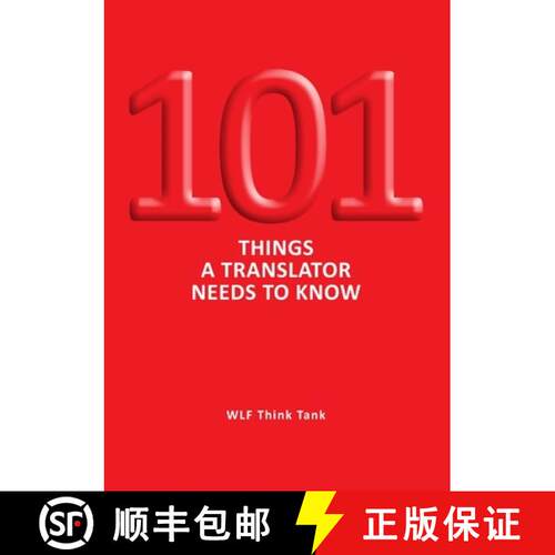 【3-4周达】101 Things a Translator Needs to Know [9789163754111]