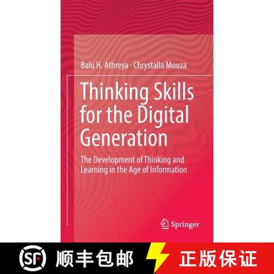 【3-4周达】Thinking Skills for the Digital Generation : The Development of Thinking and Learning in t... [9783319123639]