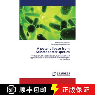 预订 A potent lipase from Acinetobacter species [9783659122279]