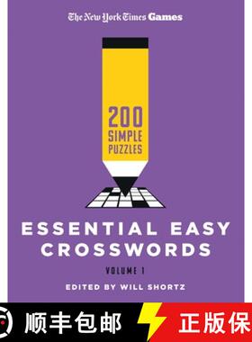 【3-4周达】New York Times Games Easy Crossword Puzzle Omnibus Volume 19: 200 Solvable Puzzles from th... [9781250325006]