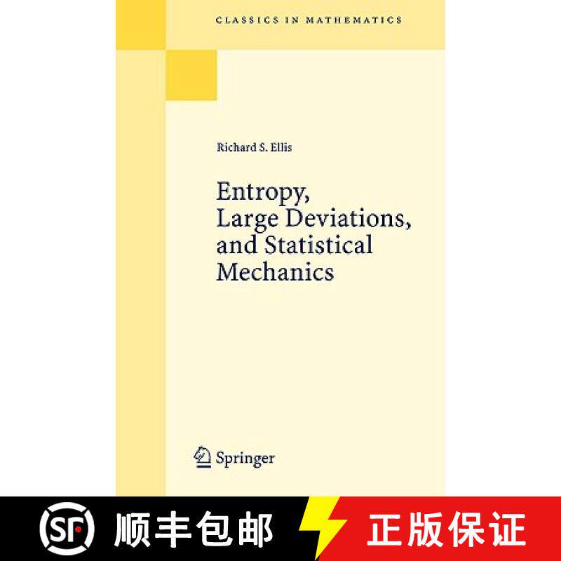 【3-4周达】Entropy, Large Deviations, and Statistical Mechanics [9783540290599]