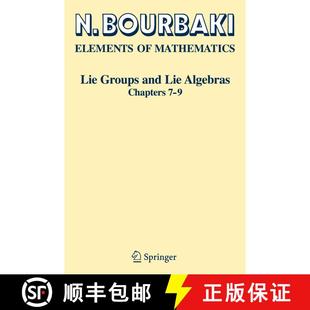 现货 李群和李代数7-9章 Lie Groups and Lie Algebras : Chapters 7-9 [9783540688518]