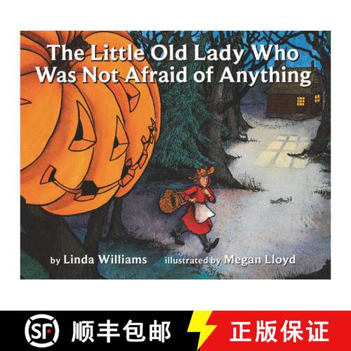 【3-4周达】The Little Old Lady Who Was Not Afraid of Anything: A Halloween Book for Kids [9780064431835]