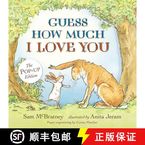 【3-4周达】Guess How Much I Love You: Pop-Up: (An Interative 3D Pop-Up & Pull-Tab Edition of the Clas... [9780763653781]