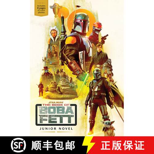 【3-4周达】Star Wars: The Book Of Boba Fett Junior Novel [9781368092289]