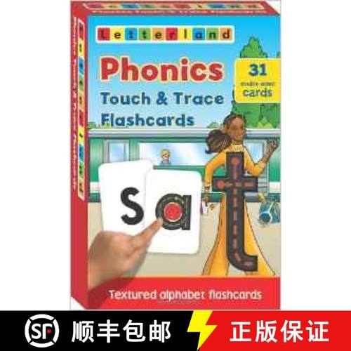 【3-4周达】Phonics Touch & Trace Flashcards [9781862099777]