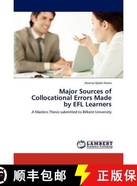 预订 Major Sources of Collocational Errors Made by EFL Learners [9783844388145]