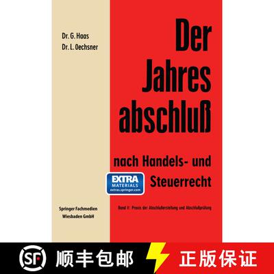 【3-4周达】Der Jahresabschluss Nach Handels- Und Steuerrecht: Handbuch Fur Die Aufstellung Und Prufun... [9783663198161]