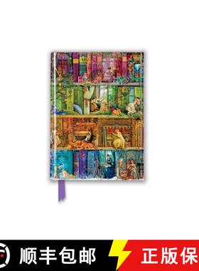 【3-4周达】Aimee Stewart: A Stitch in Time Bookshelf (Foiled Pocket Journal) [9781787555792]