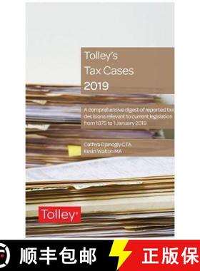 【3-4周达】Tolley's Tax Cases 2019 [9780754555872]