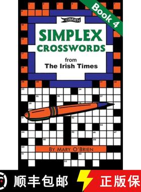 【3-4周达】Simplex Crosswords from the Irish Times: Book 4: From the Irish Times [9780862784096]