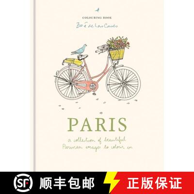 精装 Zoé de Las Cases Paris Colouring Book: A Collection of Beautiful Parisian Images to Colour in [9781840919431]