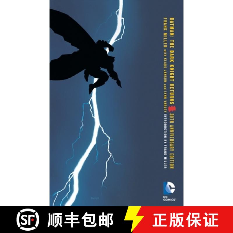 【3-4周达】Batman: The Dark Knight Returns 30th Anniversary Edition [9781401263119]