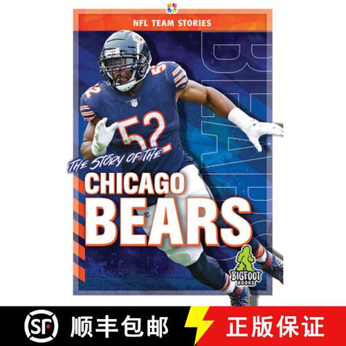 【3-4周达】精装 The Story of the Chicago Bears [9781645192237]