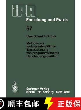 【3-4周达】Methode Zur Rechnerunterstützten Einsatzplanung Von Programmierbaren Handhabungsgeräten [9783540113553]