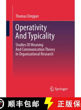 【3-4周达】Operativity And Typicality : Studies Of Meaning And Communication Theory In Organizational... [9783658420109]