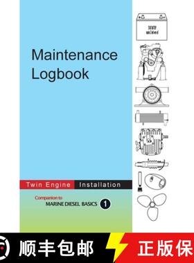 【3-4周达】Maintenance Logbook - Twin Engine Installation: value-added logbook for marine diesel engi... [9781990755019]