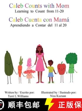 【3-4周达】Caleb Counts with Mom / Caleb Cuenta con Mama [9781734154474]