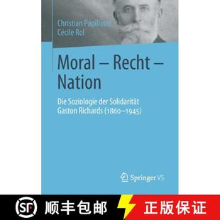 Recht Soziologie Moral 1860 9783658272968 Richards Nation 4周达 Solidarität der Die 1945 Gaston