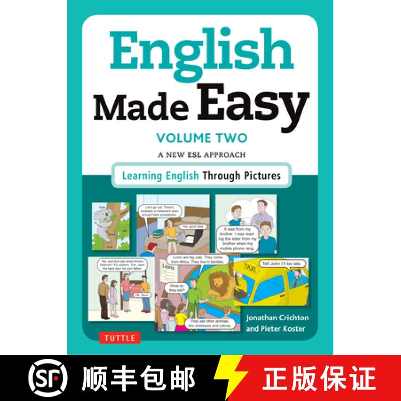 【3-4周达】English Made Easy Volume Two: British Edition: A New ESL Approach: Learning English Throug... [9780804846462]