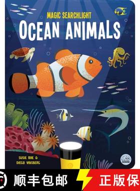 【3-4周达】Magic Searchlight - Ocean Animals [9781917082464]