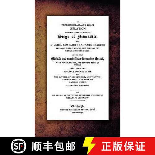 【3-4周达】Siege of Newcastle [9781845748319]