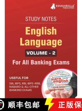 【3-4周达】English Language (Vol 2) Topicwise Notes for All Banking Related Exams A Complete Preparat... [9789355566089]