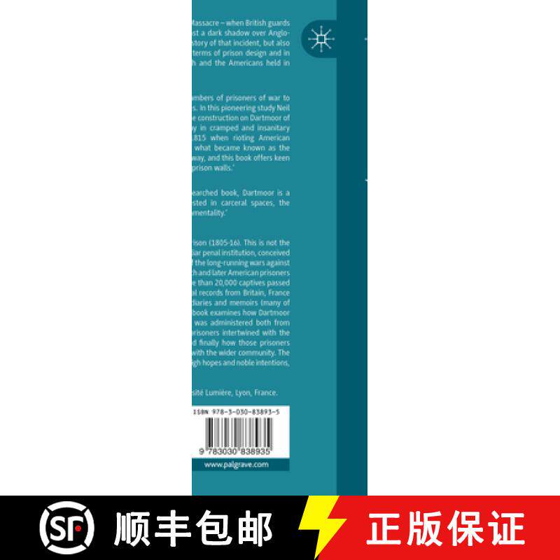 【3-4周达】French and American Prisoners of War at Dartmoor Prison, 1805-1816 : The Strangest Experiment [9783030838935]