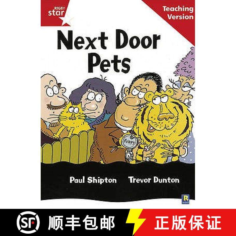 【3-4周达】Rigby Star Guided Reading Red Level: Next Door Pets Teaching Version [9780433048602]