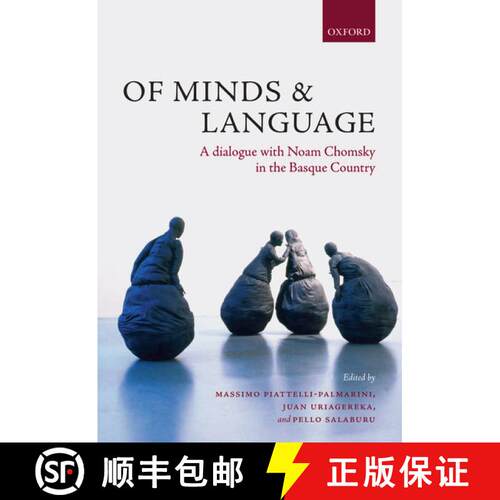 【3-4周达】精装 Of Minds and Language: A Dialogue with Noam Chomsky in the Basque Country [9780199544660]