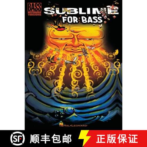 【3-4周达】Sublime for Bass - Bass Recorded Versions Tab Songbook [9781705142059]
